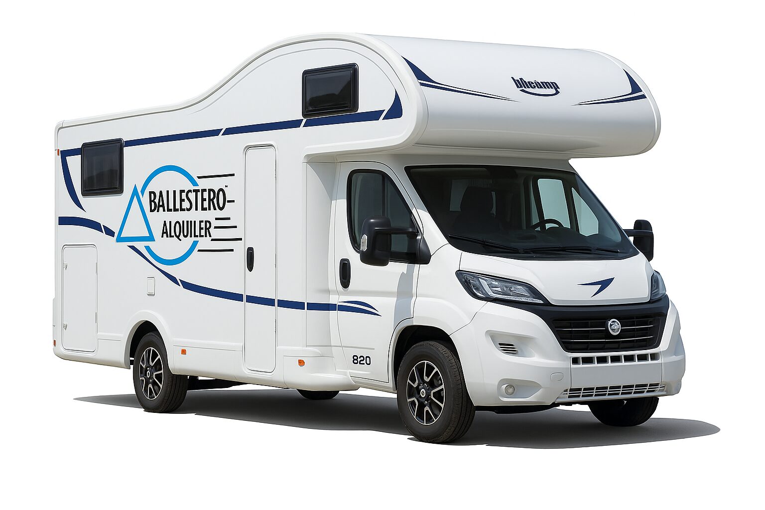 Autocaravana capuchina de 6 plazas de alquiler en Barcelona